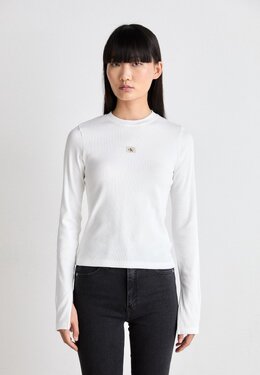 Calvin Klein Jeans: Топ с длинным рукавом 