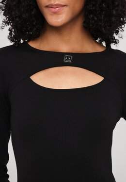 Armani Exchange: Чёрное платье 