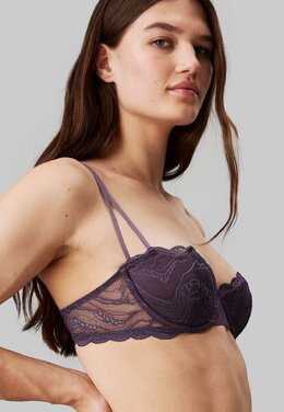 Calvin Klein Underwear: Чёрный бюстгальтер 