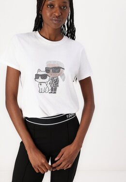 Karl Lagerfeld: Футболка с принтом 