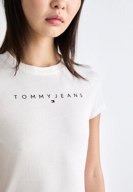 Tommy Jeans: Футболка с принтом 