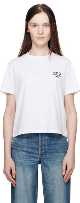 A.P.C.: Белая футболка 