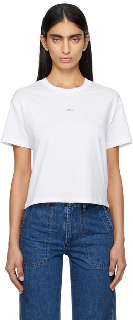 A.P.C.: Белая футболка 