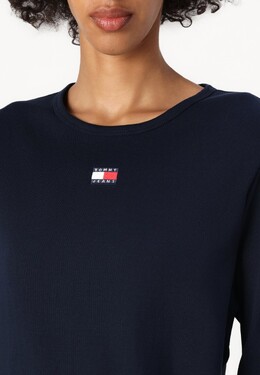 Tommy Jeans: Топ с длинным рукавом 