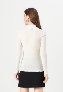 Calvin Klein: Топ с длинным рукавом 