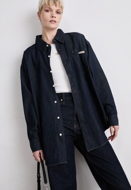 Calvin Klein Jeans: Блуза оверсайз 