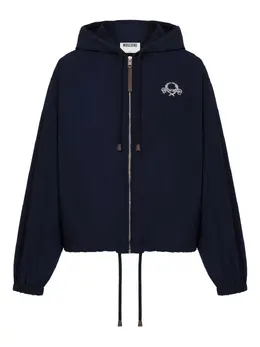 Moschino: Голубая куртка 