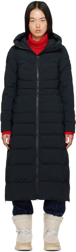 Canada Goose: Чёрное пальто 