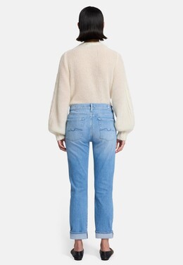 7 For All Mankind: Прямые джинсы 