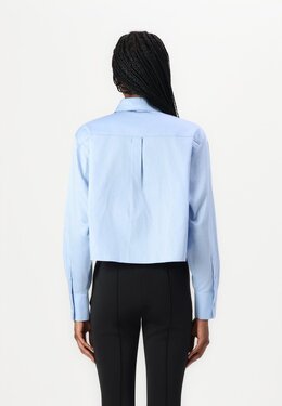 Calvin Klein: Блуза на пуговицах 