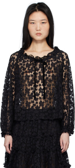 Anna Sui: Чёрная блуза 