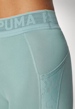 PUMA: Зелёные легинсы 