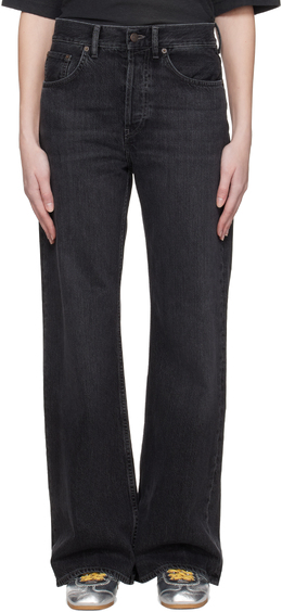 Acne Studios: Чёрные джинсы 