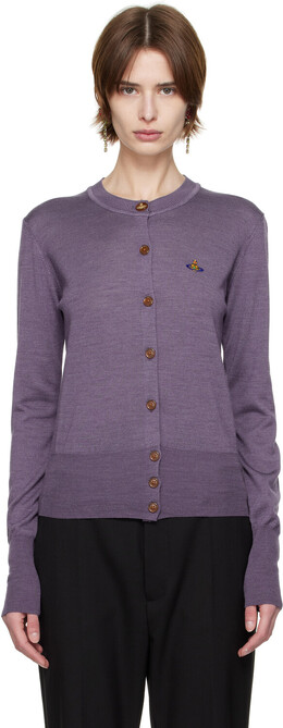Vivienne Westwood: Фиолетовый кардиган 