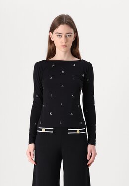 Karl Lagerfeld: Топ с длинным рукавом 