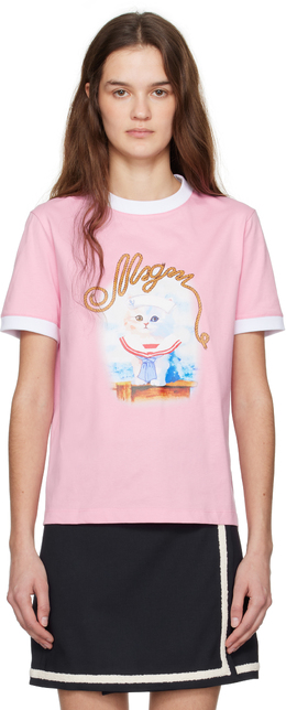 MSGM: Розовая футболка 
