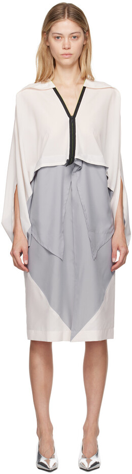 132 5. Issey Miyake: Платье миди 