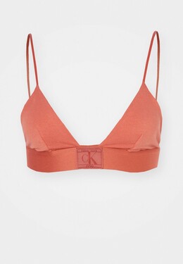 Calvin Klein Underwear: Коричневый бюстгальтер 