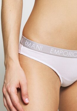 Emporio Armani: Белые трусы 
