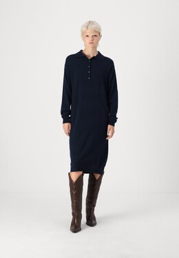 Pepe Jeans: Тёмное платье 