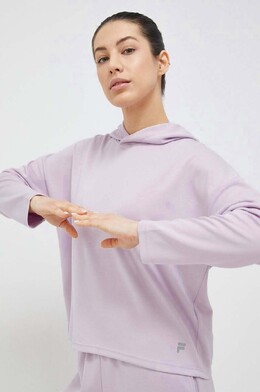 Fila: Фиолетовая толстовка 