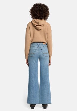 7 For All Mankind: Расклешённые джинсы 