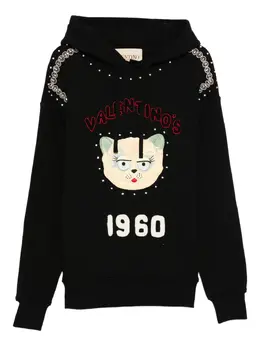 Valentino Garavani: Чёрная толстовка 