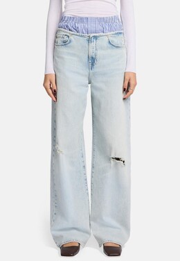 7 For All Mankind: Расклешённые джинсы 