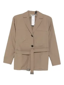 'S Max Mara: Бежевый жакет 