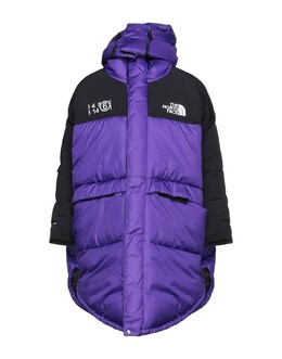 The North Face: Фиолетовый пуховик 