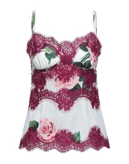 Dolce & Gabbana: Белый топ 