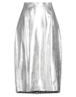 Balenciaga: Кожаная юбка 