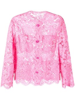 Dolce & Gabbana: Кружевное жакет 