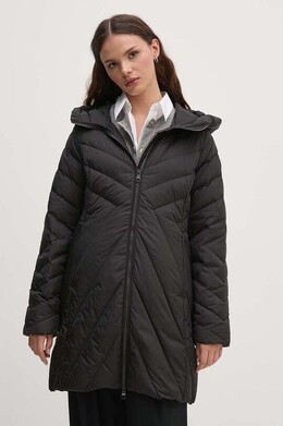 Tommy Hilfiger: Чёрный пуховик 