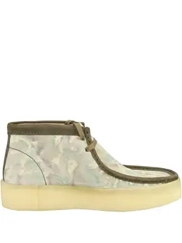Clarks Originals: Зелёные ботинки 