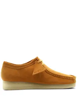 Clarks Originals: Оранжевые ботинки 