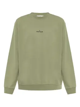 Stone Island: Свитшот с принтом 