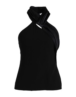 Givenchy: Чёрный топ 