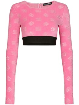 Dolce & Gabbana: Короткий топ  DG