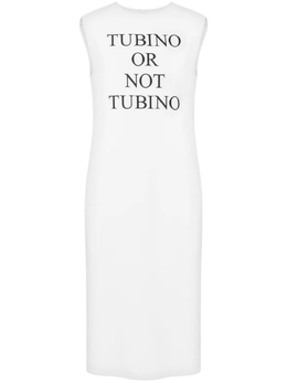 Moschino: Платье миди 