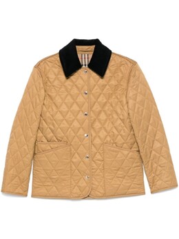Burberry: Стёганые куртка 