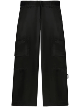 Off-White: Чёрные брюки 