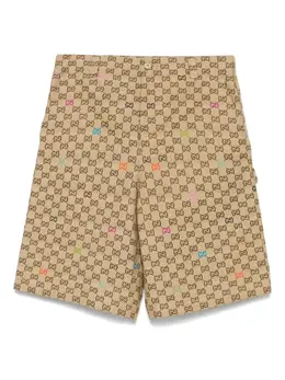 Gucci: Бежевые шорты 