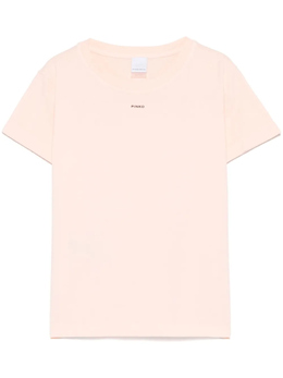 Pinko: Розовая футболка 