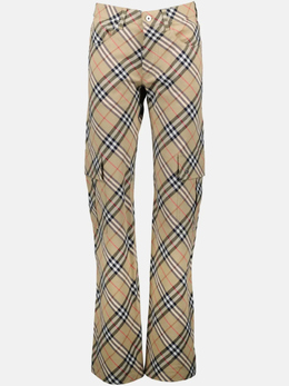 Burberry: Брюки в клетку 