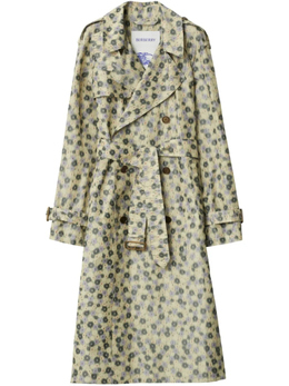 Burberry: Длинный плащ 