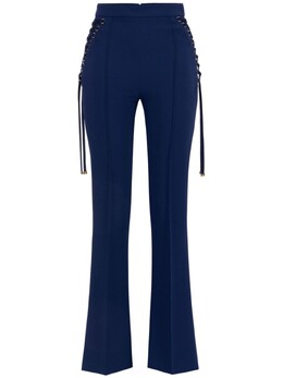 Elisabetta Franchi: Расклешённые брюки 