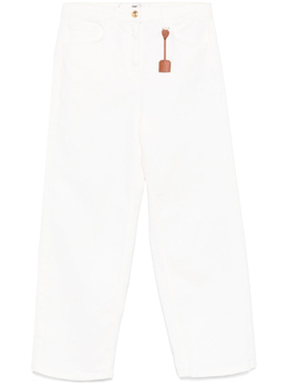 Elisabetta Franchi: Белые джинсы 
