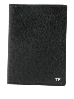 TOM FORD: Чёрный картхолдер  Logo