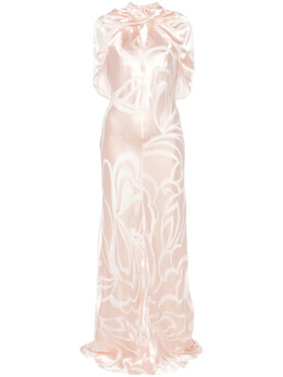 Alberta Ferretti: Длинное платье 